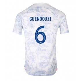 Herren Fußballbekleidung Frankreich Matteo Guendouzi #6 Auswärtstrikot WM 2022 Kurzarm